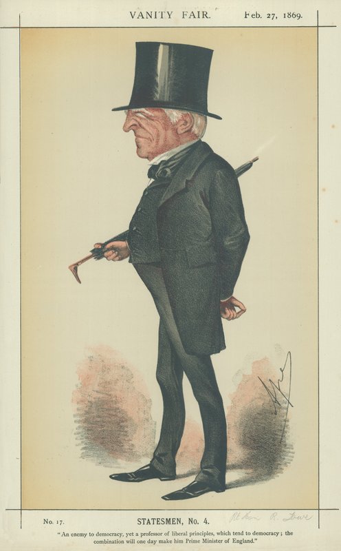 Le très honorable Robert Lowe - Carlo Pellegrini