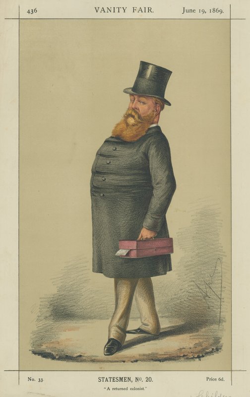 Le très honorable Hugh Childers - Carlo Pellegrini