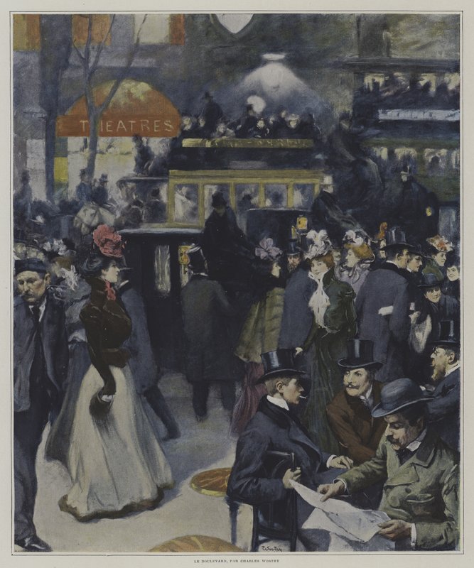 Le Boulevard - Carlo Wostry