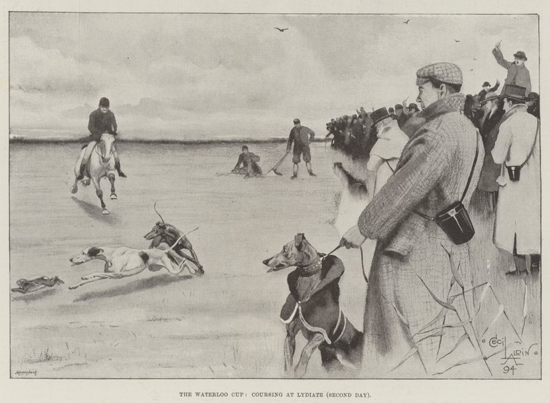 La Coupe de Waterloo, course à Lydiate, deuxième jour - Cecil Charles Windsor Aldin