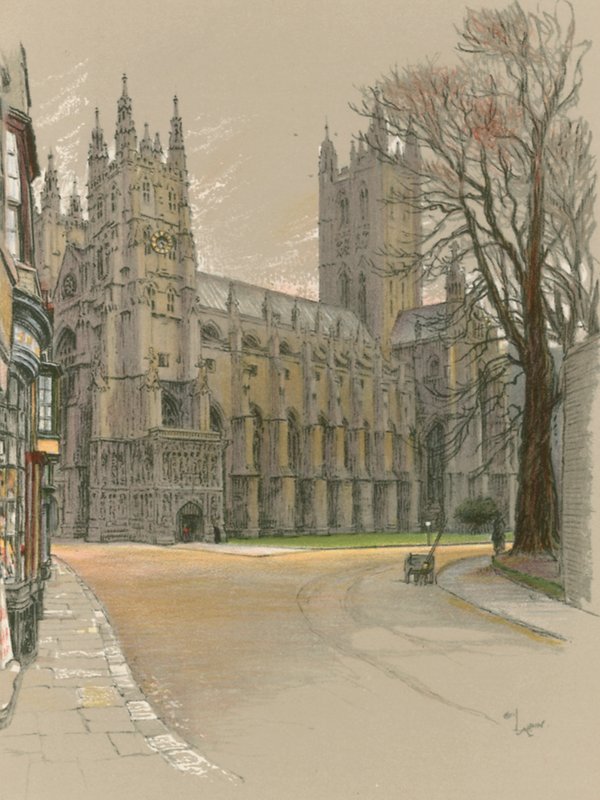 Cathédrale de Canterbury - Cecil Charles Windsor Aldin