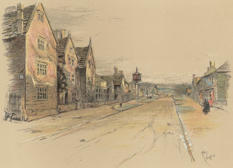 Les Armes de Lygon, Broadway - Cecil Charles Windsor Aldin