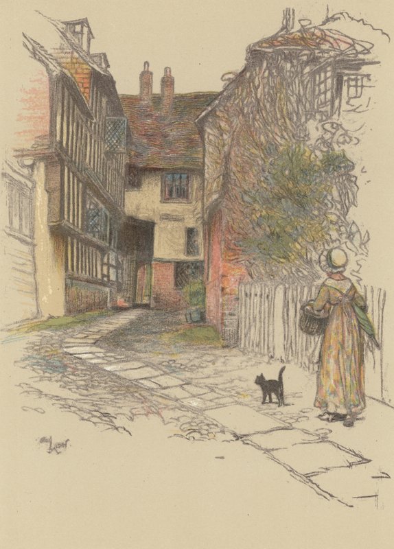 The Mermaid Inn, Rye - Cecil Charles Windsor Aldin