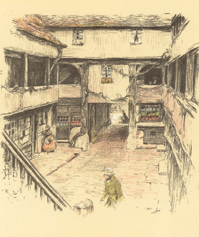 La Nouvelle Auberge, Gloucester - Cecil Charles Windsor Aldin