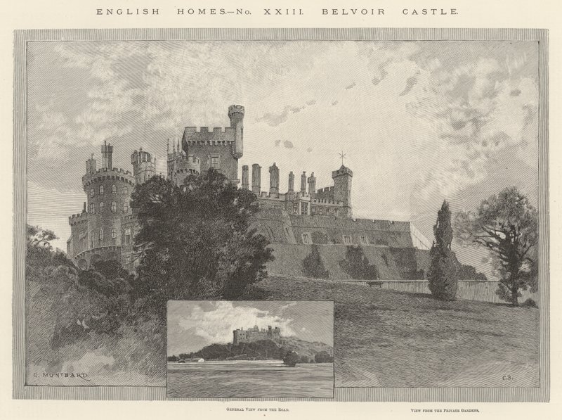 Château de Belvoir - Charles Auguste Loye