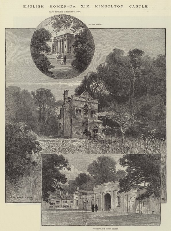 Château de Kimbolton - Charles Auguste Loye