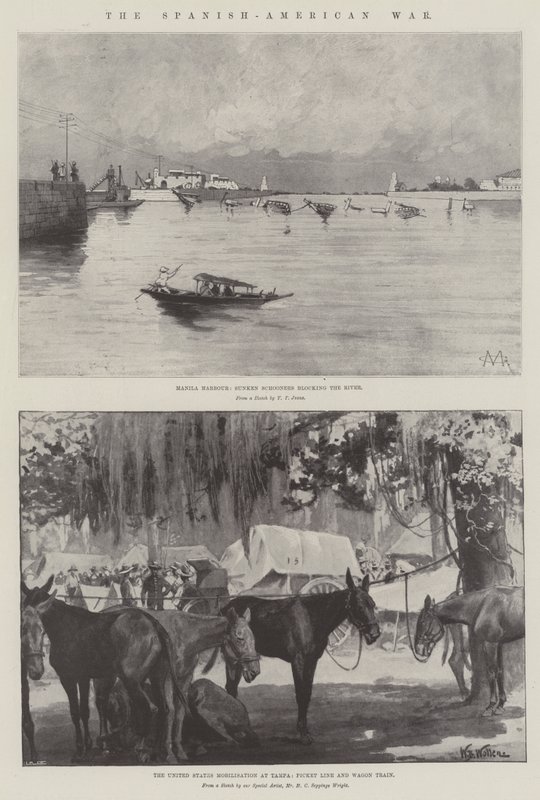 La guerre hispano-américaine - Charles Auguste Loye