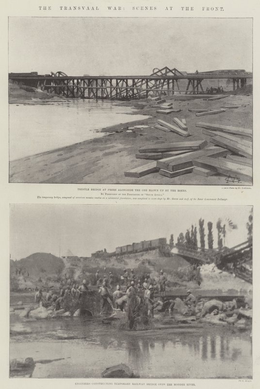 La Guerre du Transvaal, Scènes au Front - Charles Auguste Loye