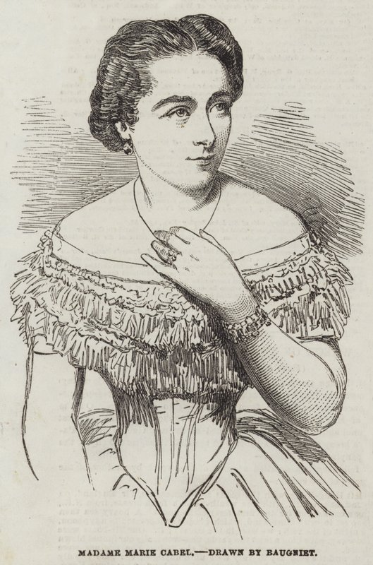 Madame Marie Cabel - Charles Baugniet