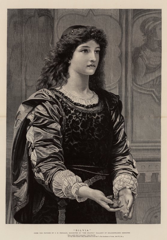 Silvia - Charles Edward Perugini