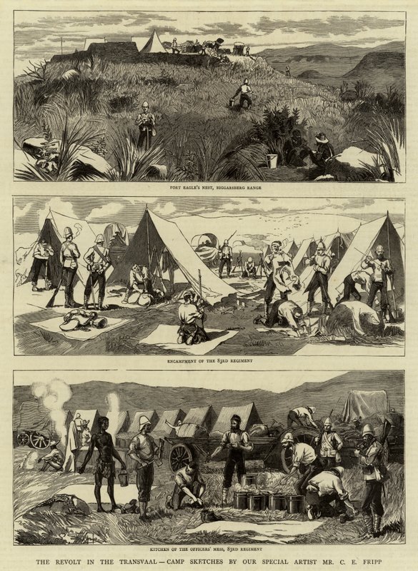La Révolte au Transvaal - Charles Edwin Fripp