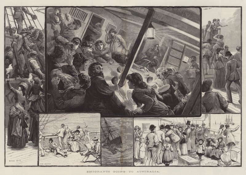 Émigrants partant pour l