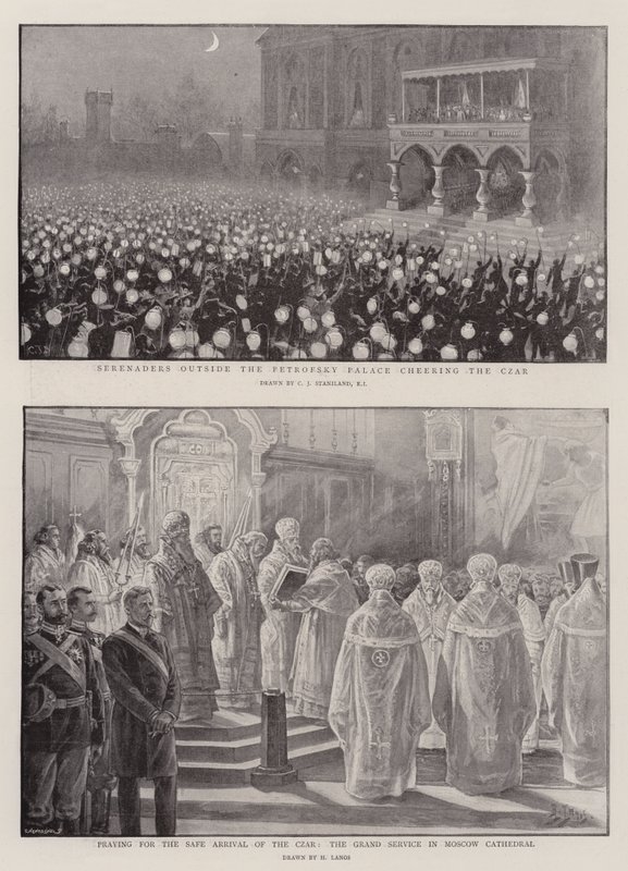 Le Couronnement du Tsar - Charles J. Staniland