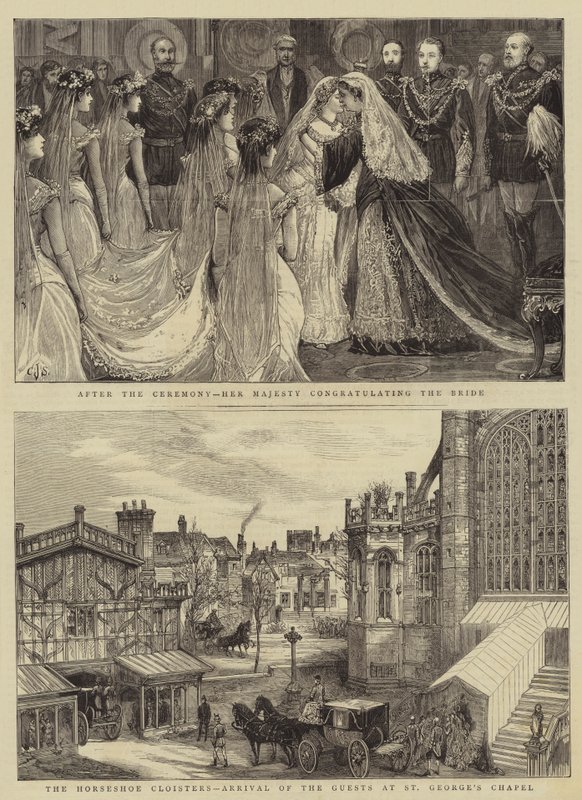 Le mariage royal à Windsor - Charles J. Staniland