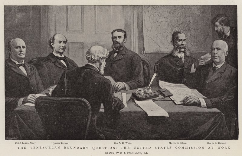 La Question de la frontière vénézuélienne, la Commission des États-Unis au travail - Charles J. Staniland