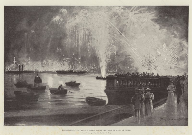 Illuminations et feu d