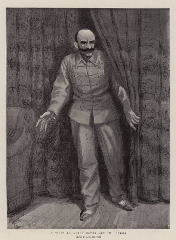 Une visite au Major Esterhazy à Londres - Charles Paul Renouard