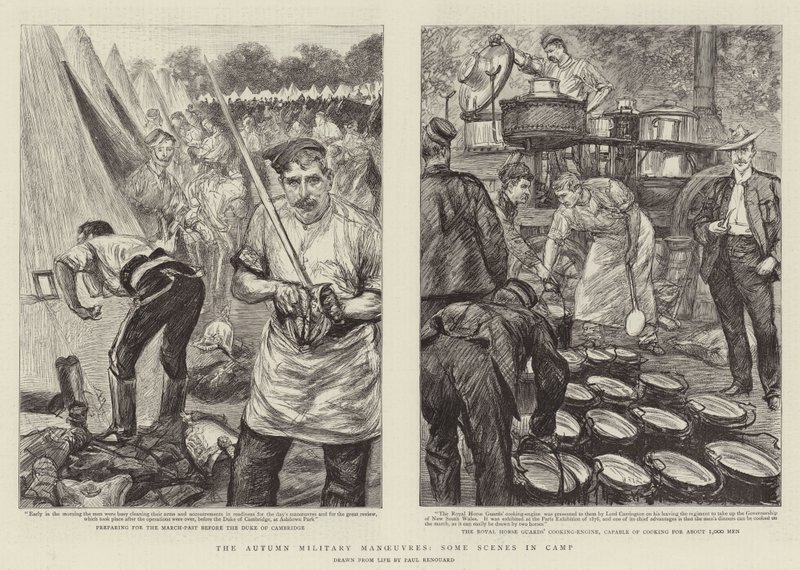 Les manœuvres militaires d