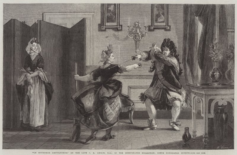 Le Bourgeois Gentilhomme - Charles Robert Leslie