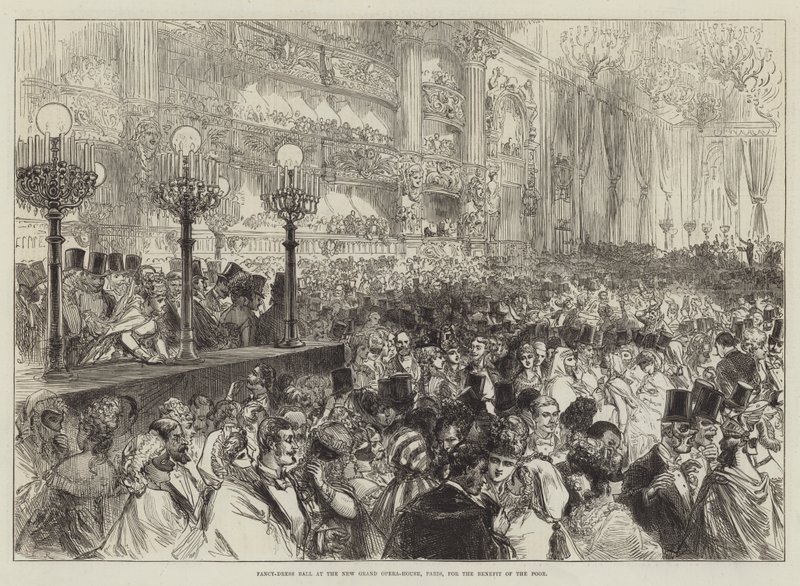 Bal costumé à la nouvelle Grand Opéra de Paris, au profit des pauvres - Sir John Charles Robinson