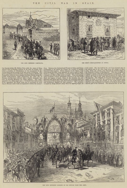 La guerre civile en Espagne - Sir John Charles Robinson