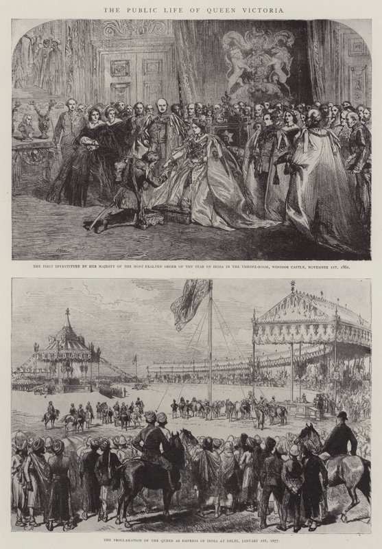 La vie publique de la reine Victoria - Sir John Charles Robinson