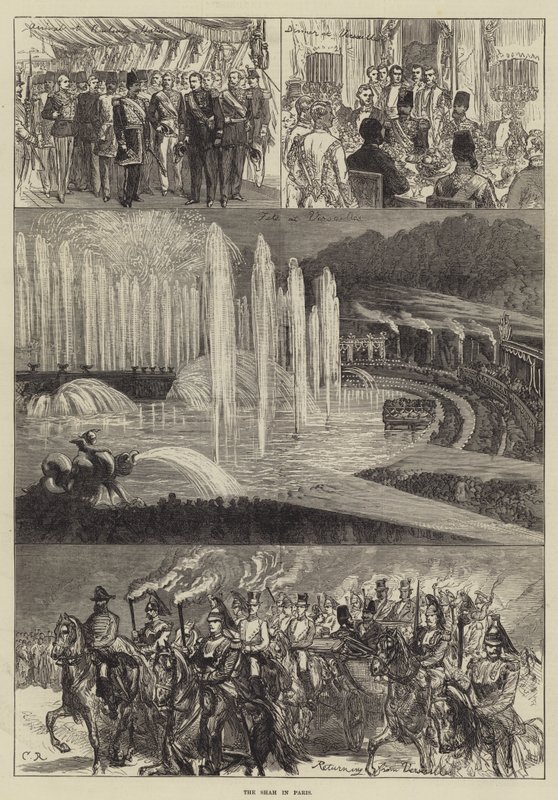 Le Shah à Paris - Sir John Charles Robinson