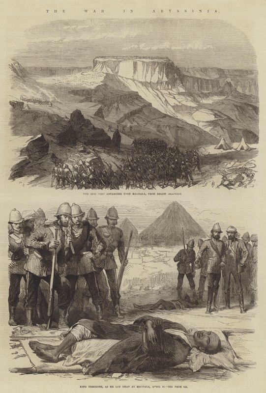 La guerre en Abyssinie - Sir John Charles Robinson