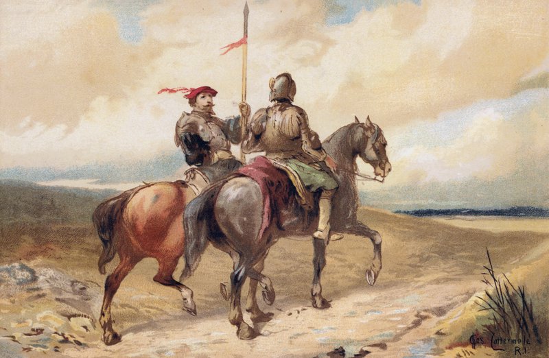 Éclaireurs - Charles (after) Cattermole