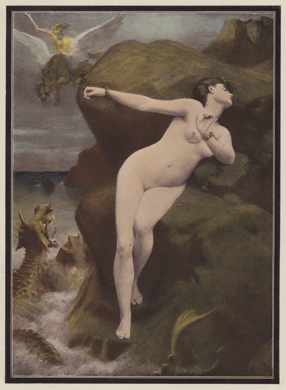 Andromède - Charles Alexandre Coessin de la Fosse