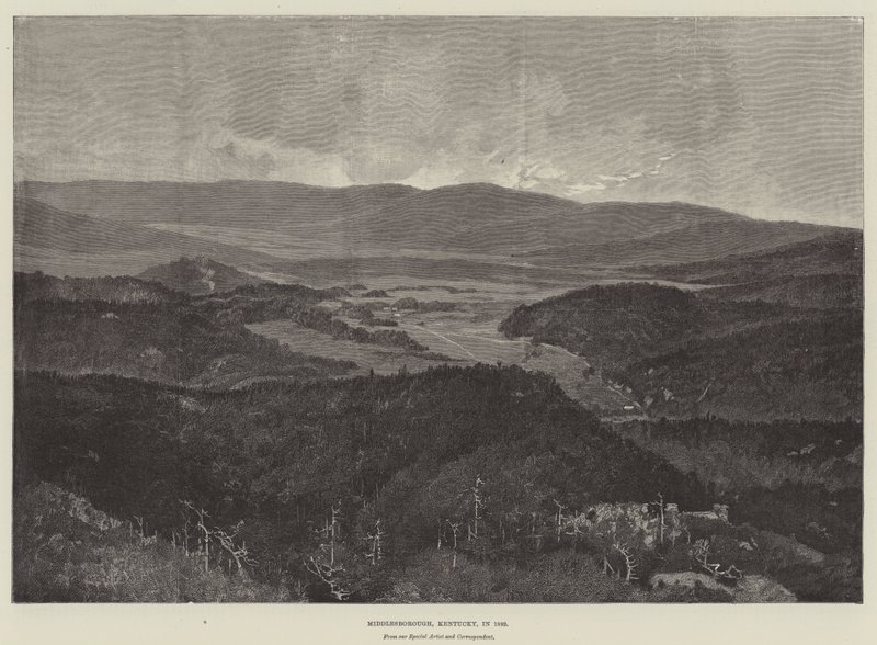 Middlesborough, Kentucky, en 1889 - Charles Auguste Loye