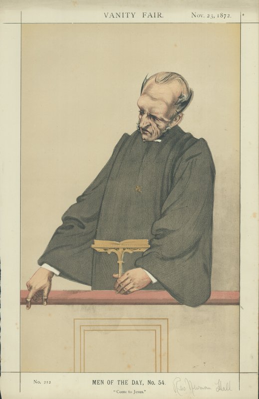 Le révérend Newman Hall - Charles Auguste Loye