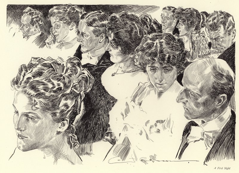 Une première nuit - Charles Dana Gibson
