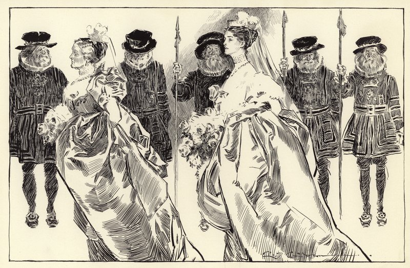 Après la présentation - Charles Dana Gibson