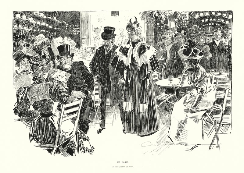 À Paris - Charles Dana Gibson