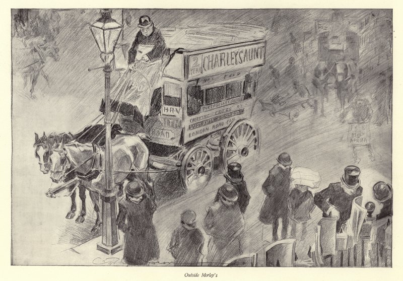 Devant Morleys - Charles Dana Gibson