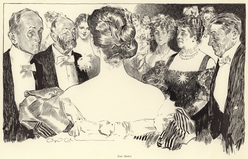 Votre hôtesse - Charles Dana Gibson