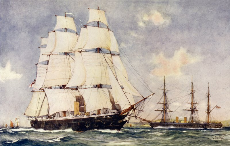 Les deux premiers cuirassés de la Grande-Bretagne - Charles Edward Dixon