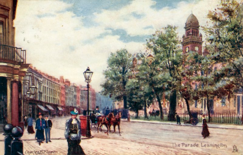 La Parade, Leamington - Charles Edwin Flower