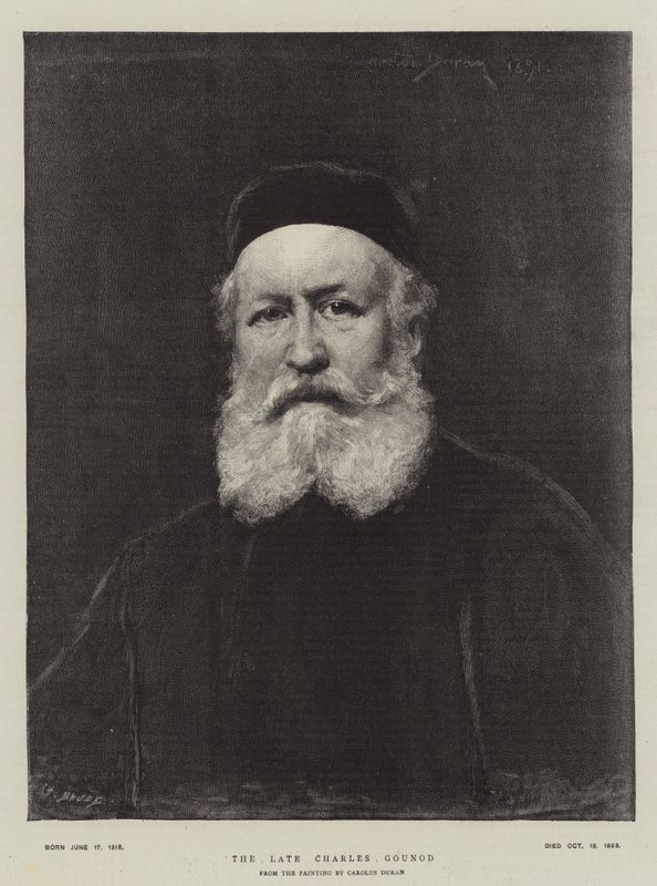 Le défunt Charles Gounod - Charles Emile Auguste Carolus Duran