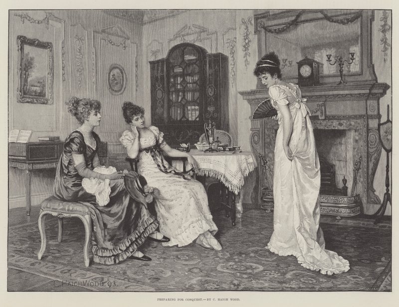 Préparation pour la Conquête - Charles Haigh Wood