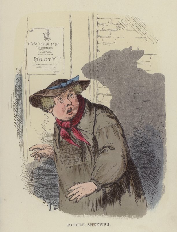Plutôt penaud - Charles Henry Bennett