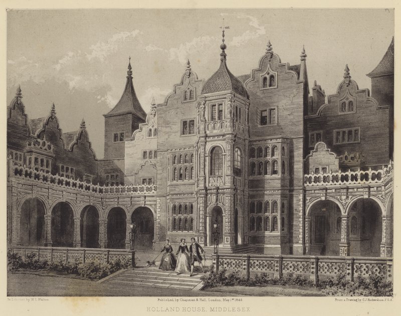 Holland House, Middlesex - Charles James Richardson