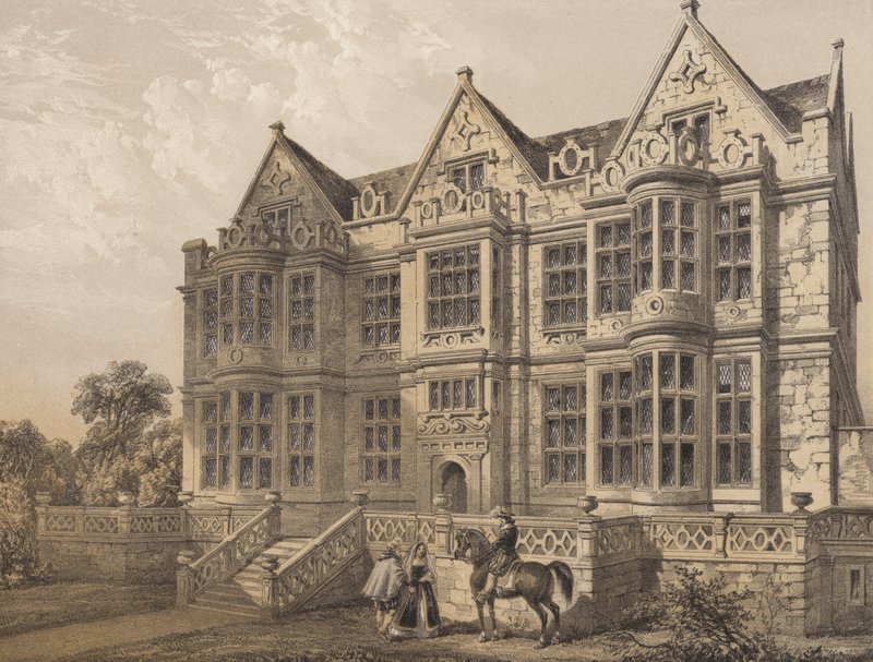 La maison du duc, Wiltshire - Charles James Richardson
