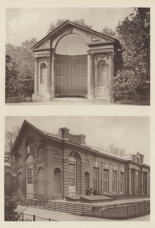 Alcôve et salle de banquet, jardins de Kensington - Charles Latham
