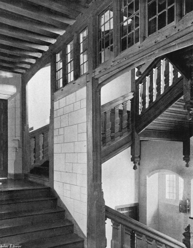 Un escalier supérieur - Charles Latham