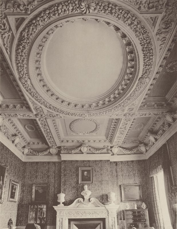 Coleshill, Berkshire, intérieur du salon - Charles Latham