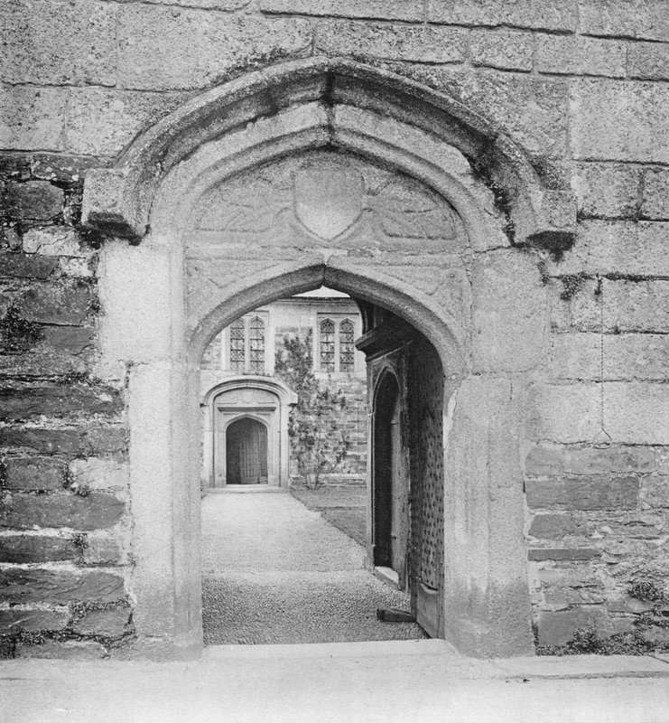 Porte de granit - Charles Latham
