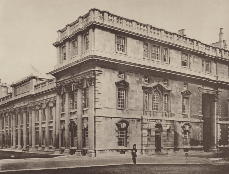 Hôpital de Greenwich, vue du bâtiment principal - Charles Latham