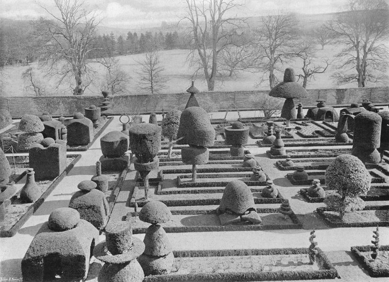 Levens Hall : Le Jardin de Topiaire - Charles Latham